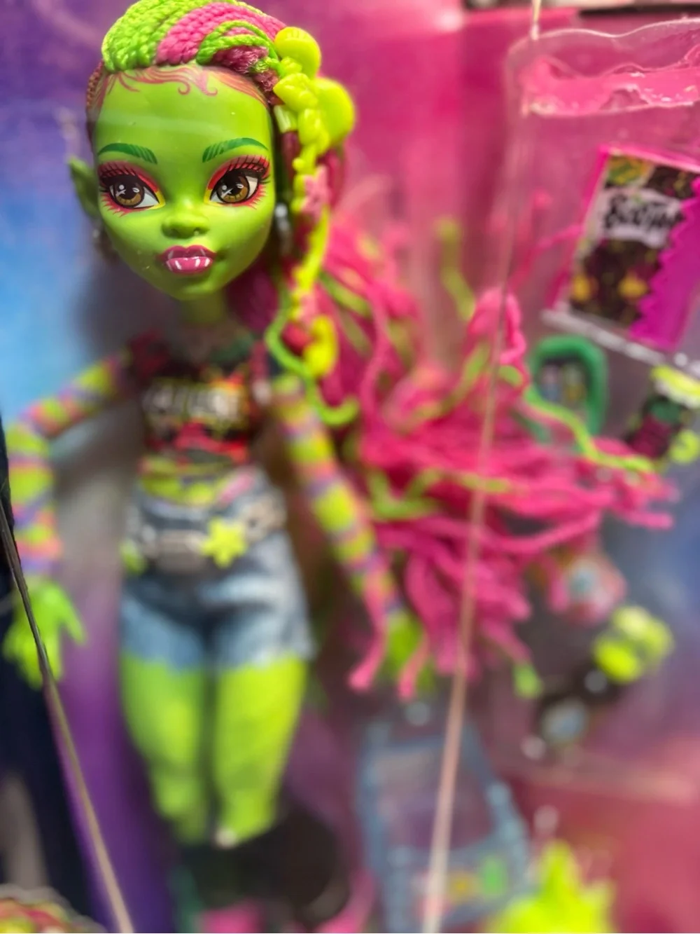 Monster High G3 Venus McFlytrap fashion doll released by Mattel, featuring her